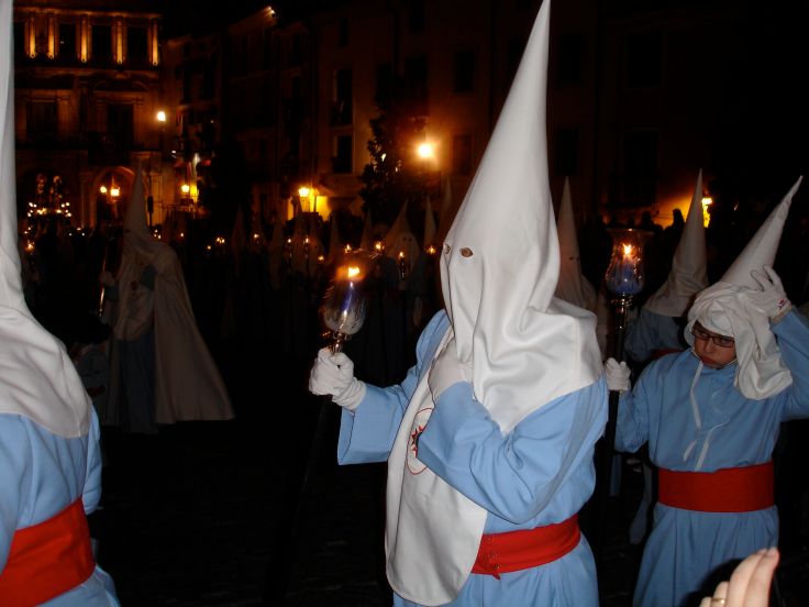 Semana Santa Cuenca 2010 in the evening (thursday, I think)