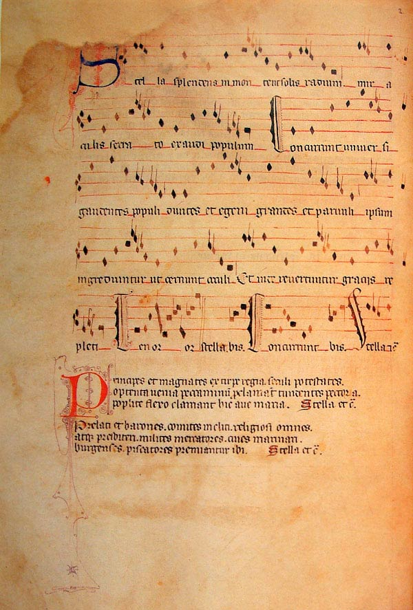 Stella splendens Llibre Vermell de Montserrat, Psallentes Hendrik Vanden Abeele