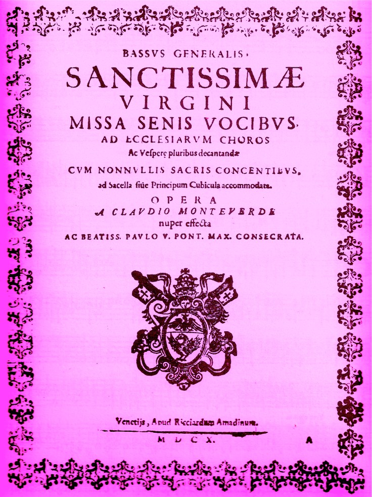 Monteverdi Psallentes Laus Polyphoniae Hendrik Vanden Abeele
