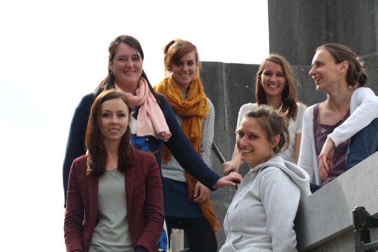 Lisa De Rijcke, Elisabeth Colson, Veerle Van Roosbroeck, Kristien Nijs, Rozelien Nys, Kerlijne Van Nevel, Foto Hendrik Vanden Abeele Psallentes