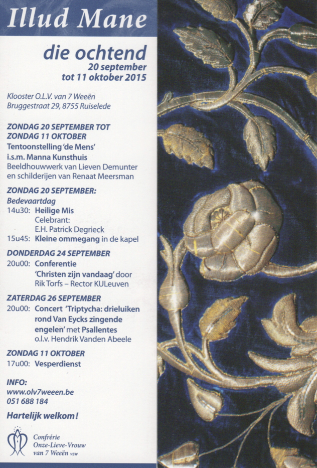 Psallentes Ruiselede 26 september 2015 Boekenlegger
