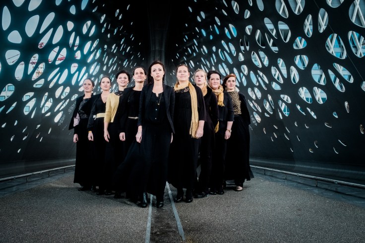 Psallentes komt over de brug Foto Wouter Van Vaerenbergh 2018