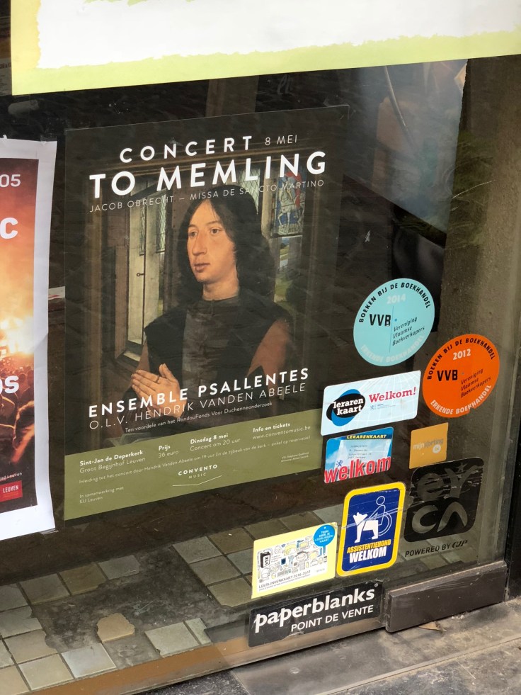 To Memling Psallentes 2018 Leuven