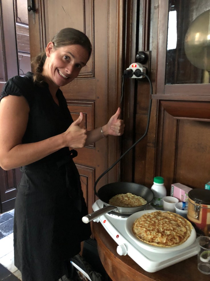 Sarah Abrams pannenkoek Psallentes 2018 Kapellekerk